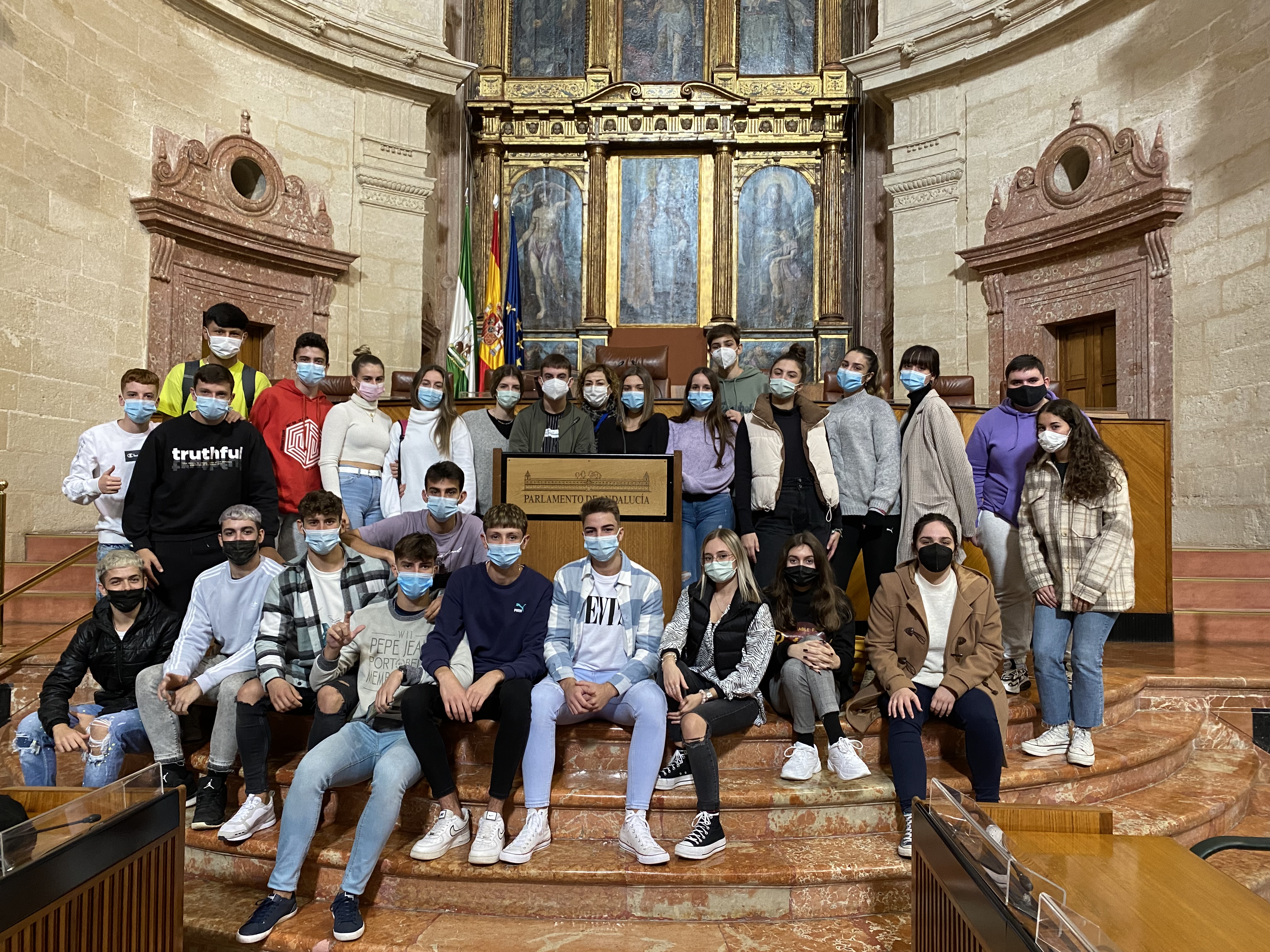Visita Parlamento de Andalucía