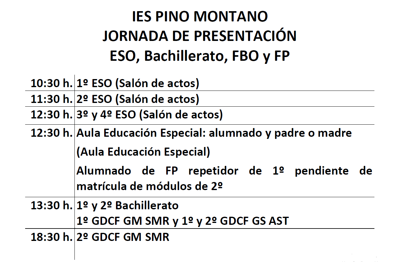jornada presentación 15 septiembrre