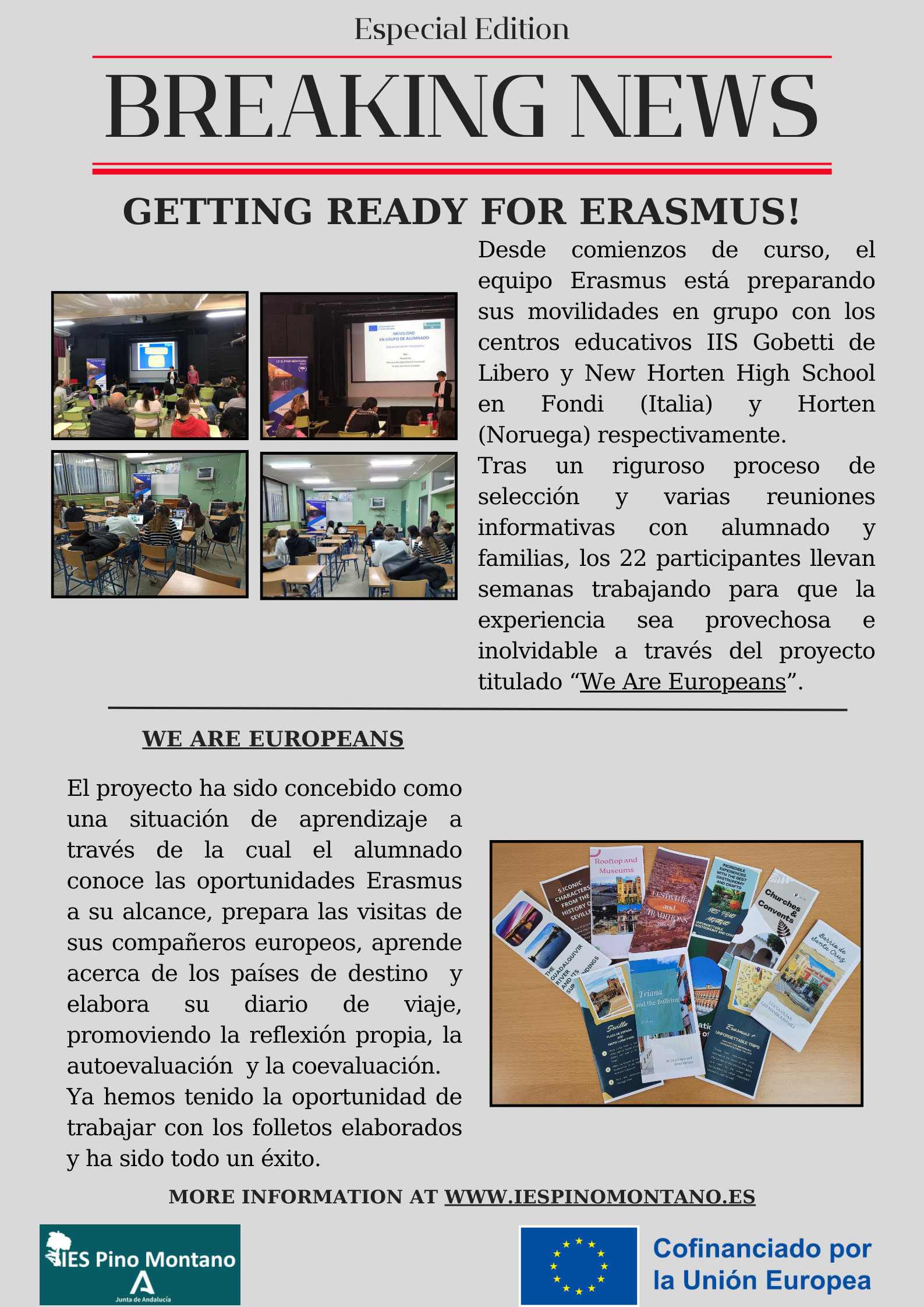 Getting Ready for Erasmus!